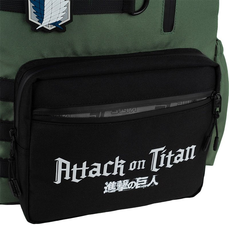 Plecak szkolny młodzieżowy Kite dla chłopców Attack on Titan zielony - Image 10