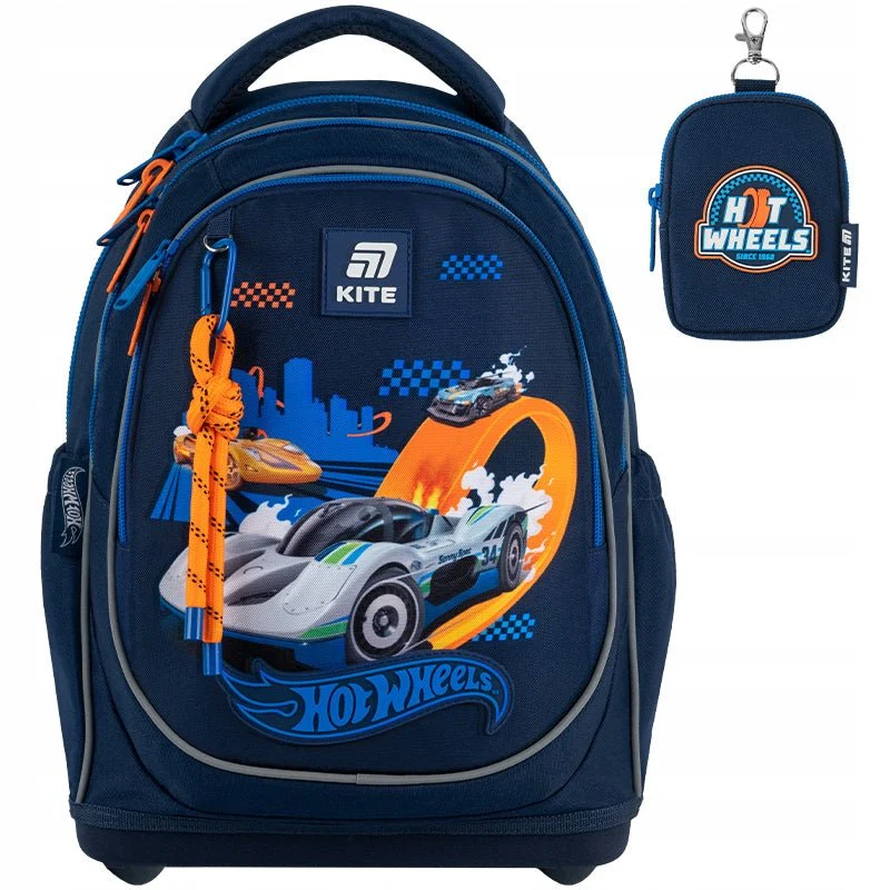 Plecak szkolny dla chłopców Hot Wheels Kite