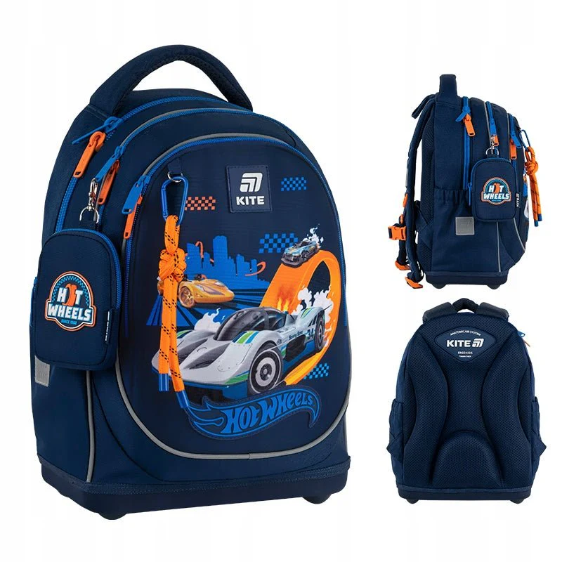 Plecak szkolny dla chłopców Hot Wheels Kite - Image 6