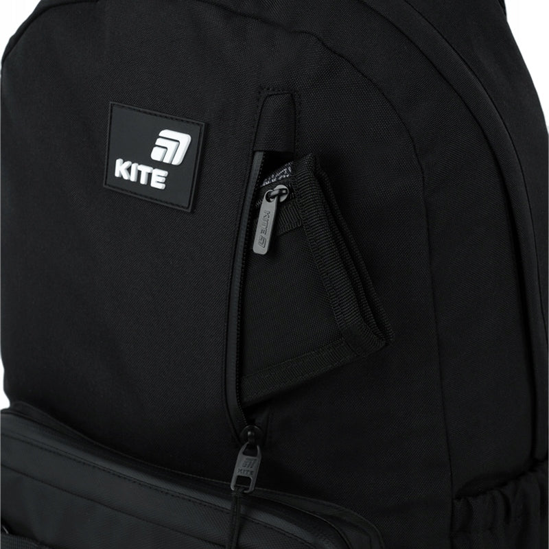 Plecak szkolny dla nastolatków 13-17 lat czarny anatomiczne plecy Kite Black - Image 9