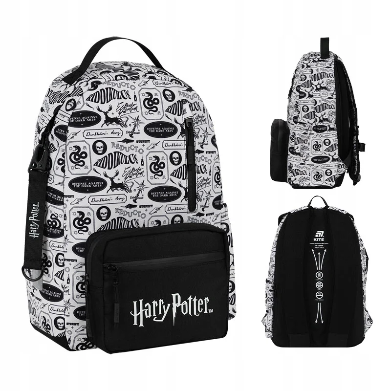 Plecak szkolny Kite Harry Potter czarny młodzieżowy dla chłopców (9-12 lat) - Image 16