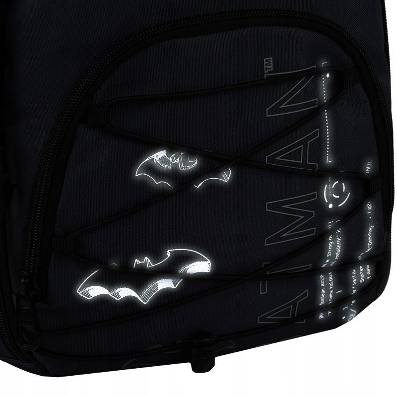Plecak szkolny Kite DC Batman ortopedyczny szary dla chłopców święcący - Image 13