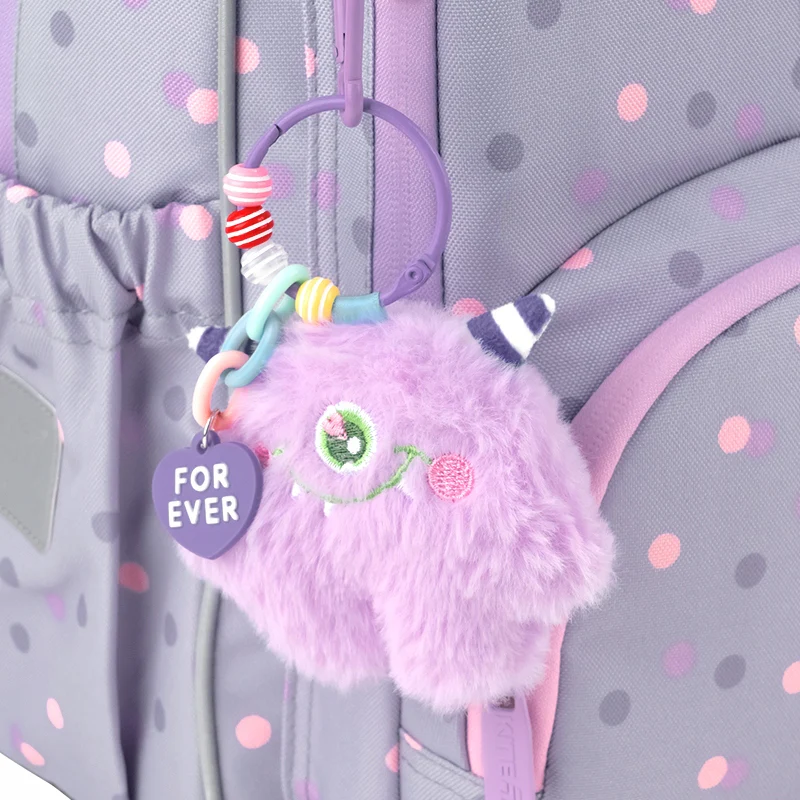 Plecak szkolny ortopedyczny Kite dla dziewczynki do 4-6 klasy Cute Monster - Image 10