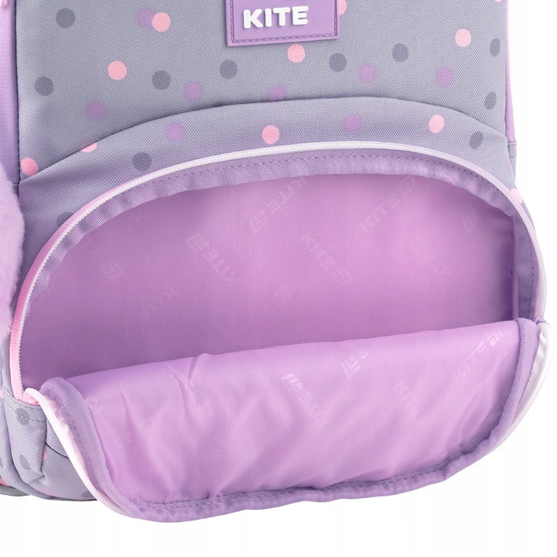 Plecak szkolny ortopedyczny Kite dla dziewczynki do 4-6 klasy Cute Monster - Image 11