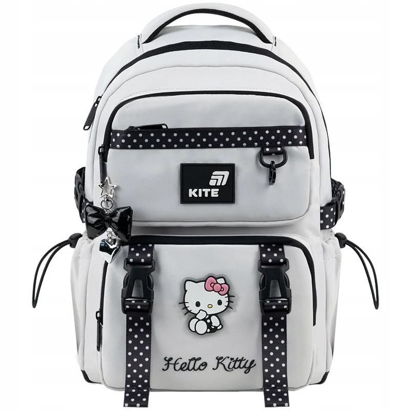 Plecak szkolny Kite Hello Kitty ortopedyczny dla dziewczynek do szkoły z brelokiem