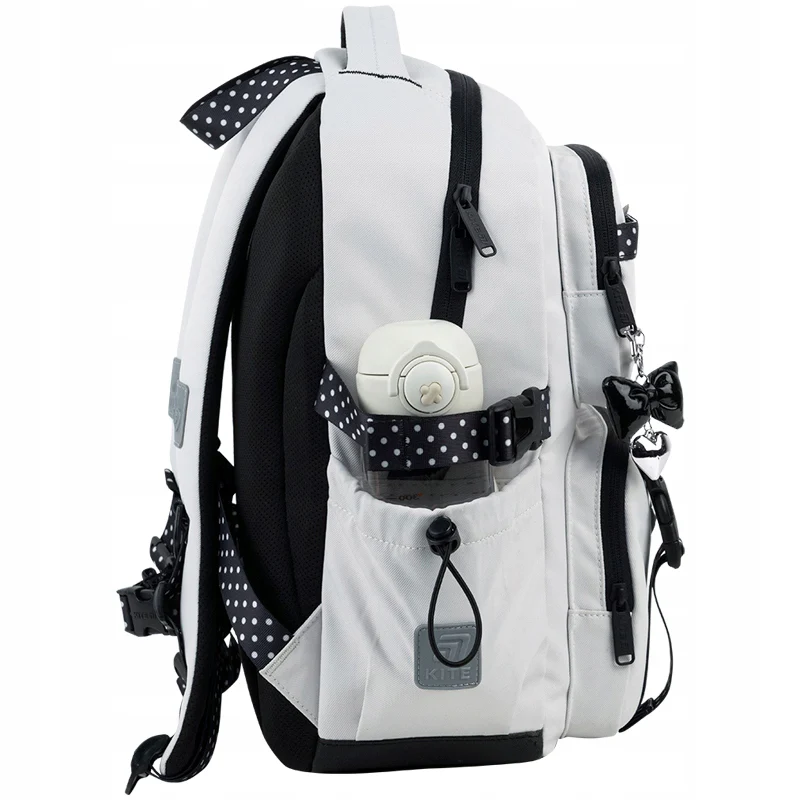 Plecak szkolny Kite Hello Kitty ortopedyczny dla dziewczynek do szkoły z brelokiem - Image 6