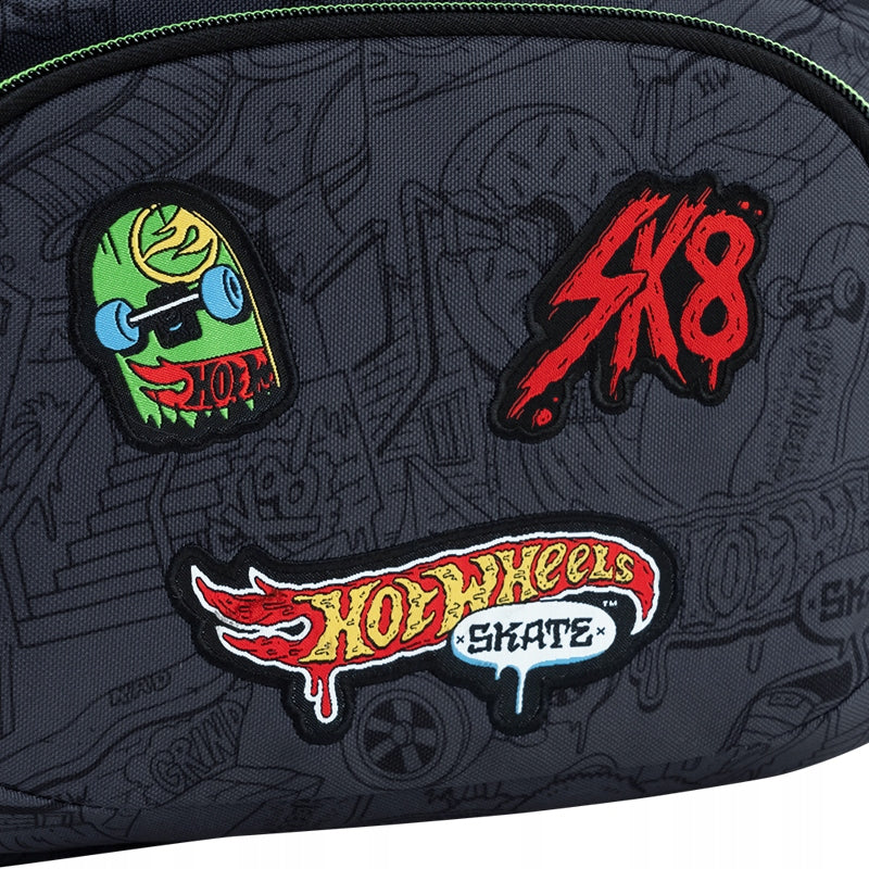 Plecak szkolny Kite Hot Wheels Skate dla chłopca do 1-4 klasy, czarny ortopedyczny lekki - Image 11