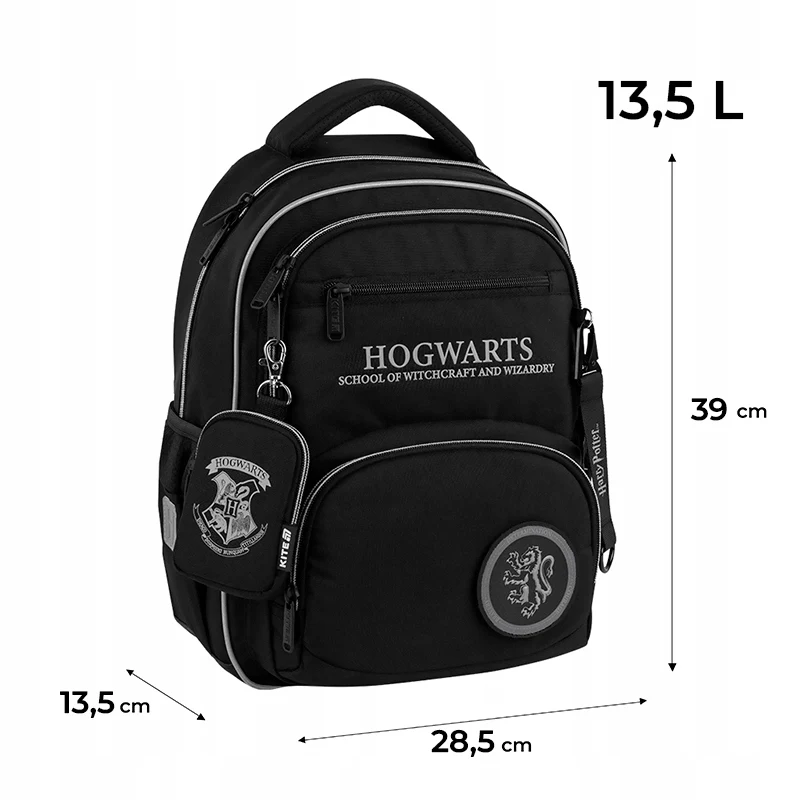 Plecak szkolny dla chłopców klasa 1-3 Harry Potter Hogwarts Kite - Image 5