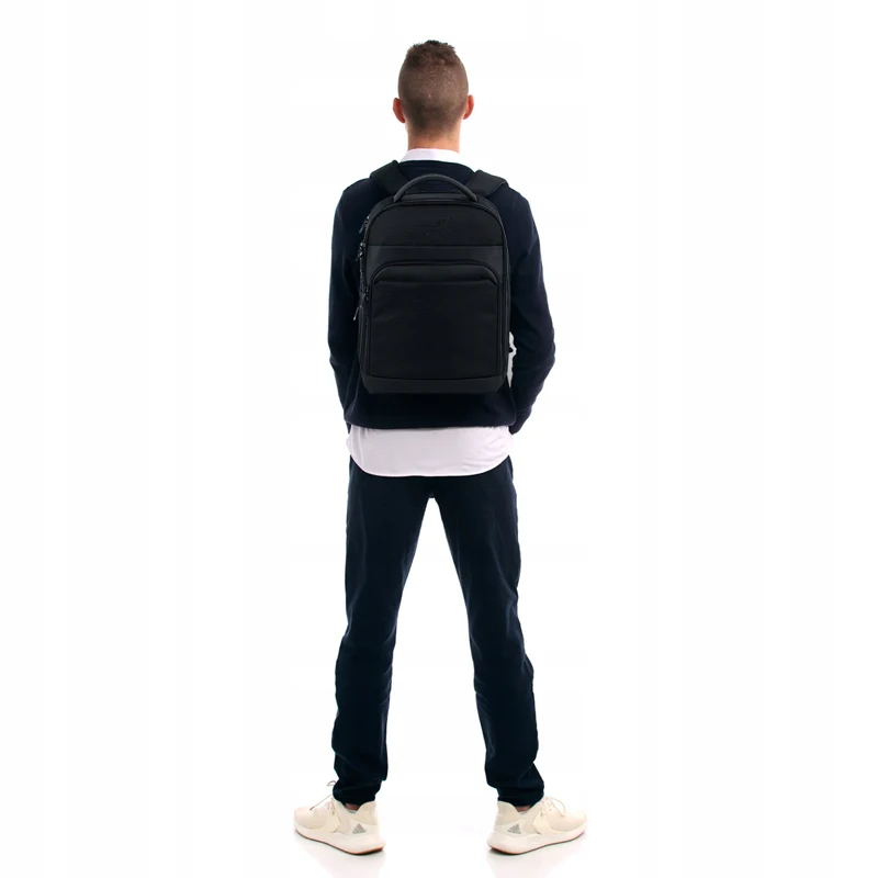 Plecak szkolny miejski Anti Gravity AGS czarny na laptopa dla chłopca Kite Education teens - Image 3