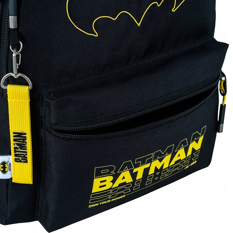 Plecak szkolny dwukomorowy ortopedyczny 9-12 lat z oświetleniem LED DC Batman Kite - Image 8