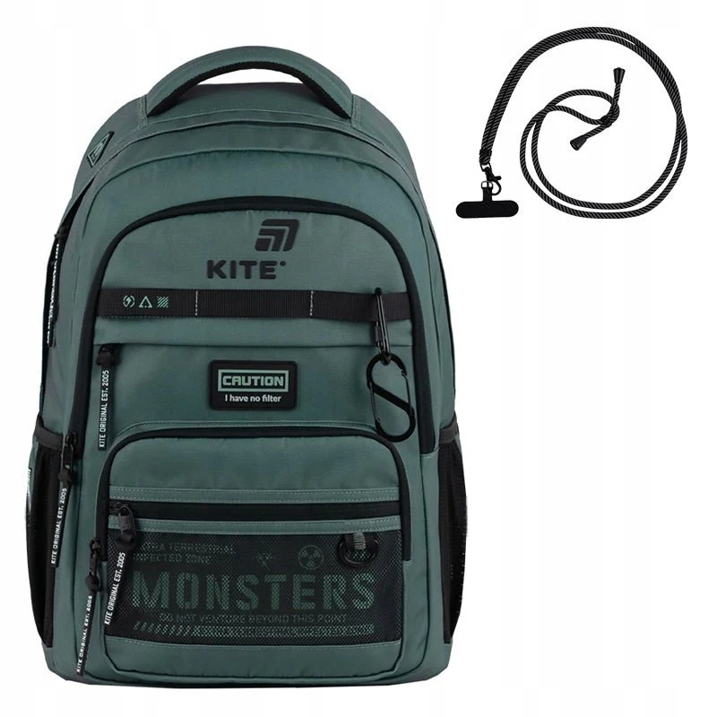 Plecak szkolny Kite młodzieżowy Monsters