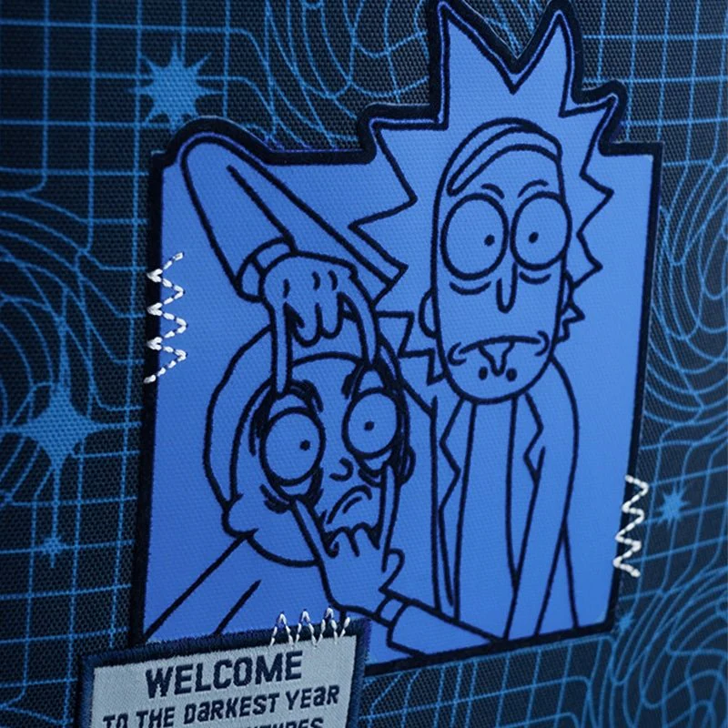 Plecak szkolny anatomiczny dla nastolatków Rick and Morty Kite - Image 10