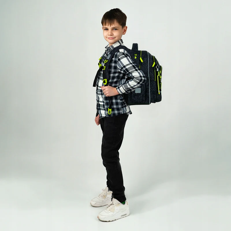 Plecak szkolny ortopedyczny Kite SK8 dla chłopca 9-12 lat ergonomiczny - Image 15
