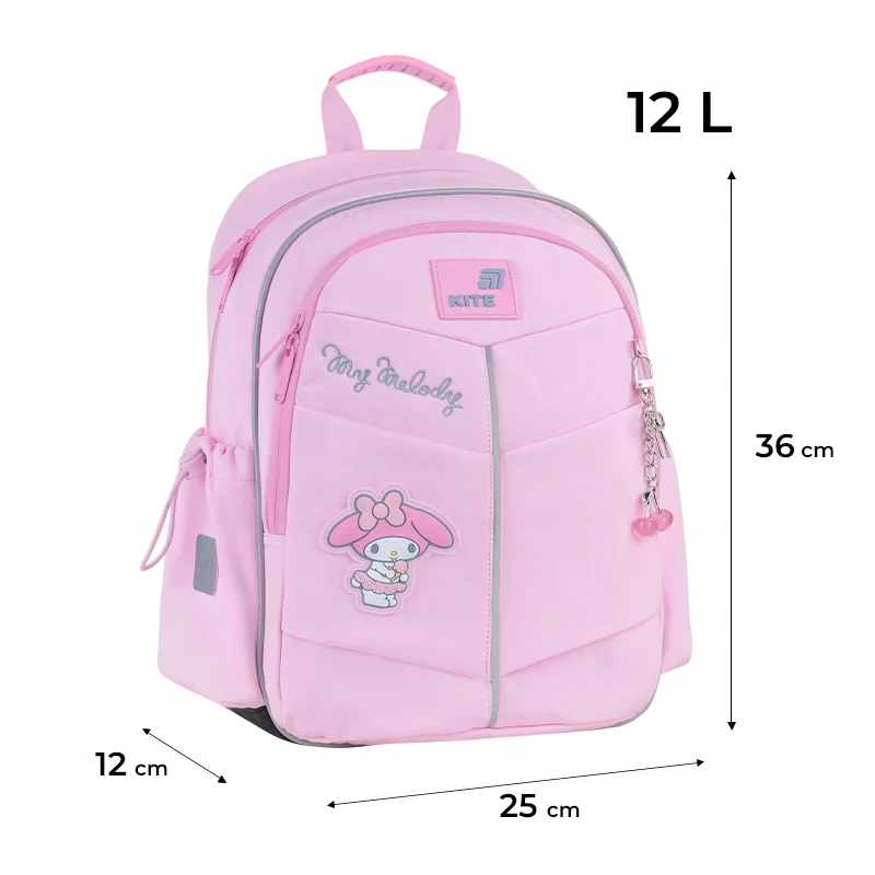 Plecak szkolny ortopedyczny Kite My Melody dla dziewczynki 6-8 lat - Image 3
