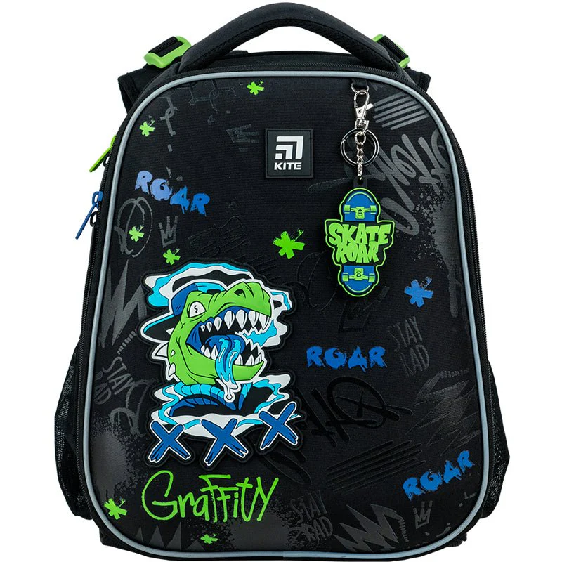 Tornister usztywniany szkolny 16 l dla dzieci T-Rex Kite