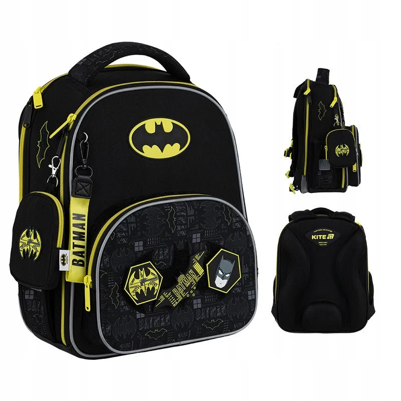 Tornister szkolny Kite dla chłopca 1-3 klasa DC Batman - Image 15