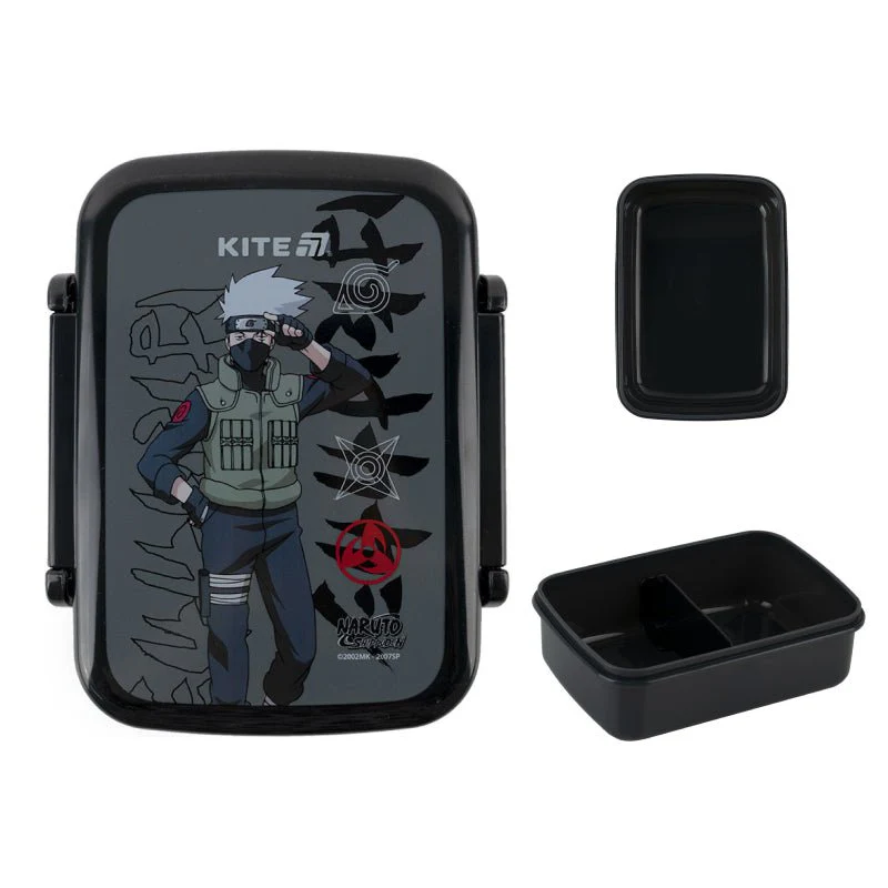 Snackbox szkolny 420 ml z przegródkami Naruto Kite - Image 10