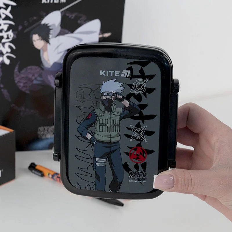 Snackbox szkolny 420 ml z przegródkami Naruto Kite - Image 2