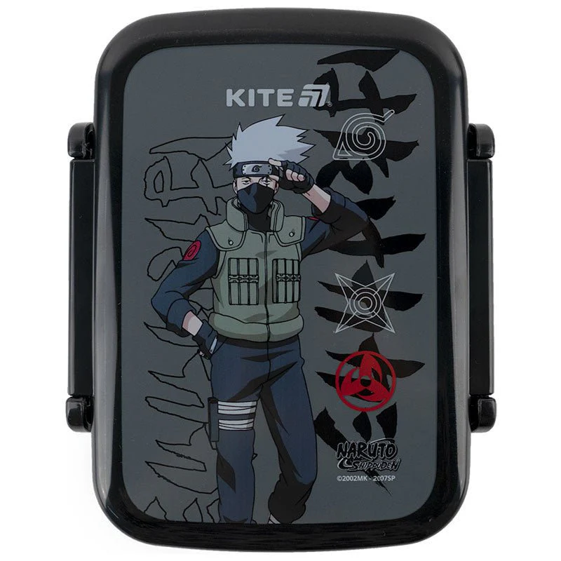 Snackbox szkolny 420 ml z przegródkami Naruto Kite - Image 6
