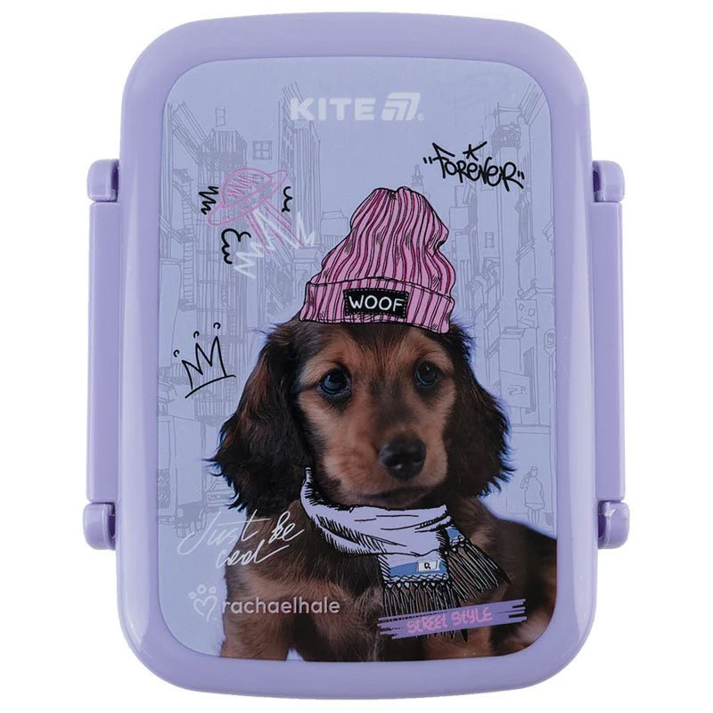 Fioletowy snackbox dla dziewczynek 420 ml Rachael Hale Kite - Image 10