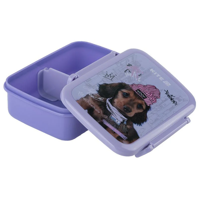 Fioletowy snackbox dla dziewczynek 420 ml Rachael Hale Kite - Image 4