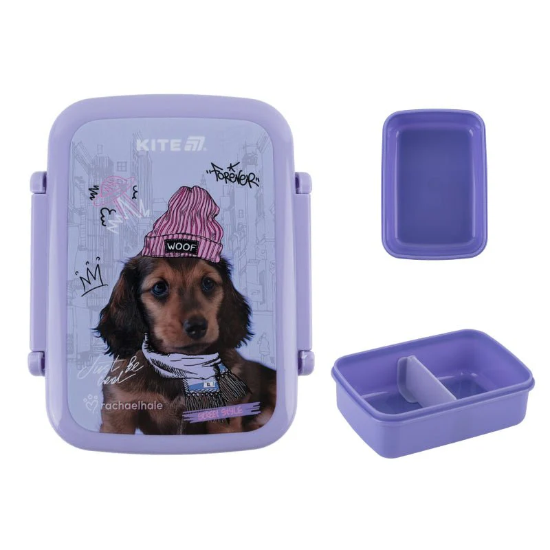 Fioletowy snackbox dla dziewczynek 420 ml Rachael Hale Kite - Image 9
