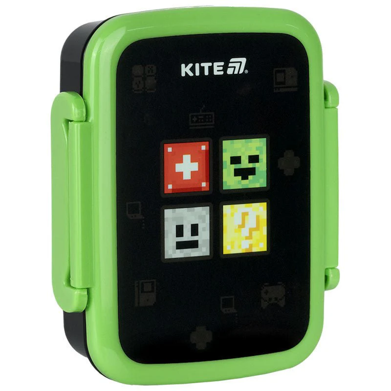 Snackbox z przegródkami 420 ml Pixel Craft Kite
