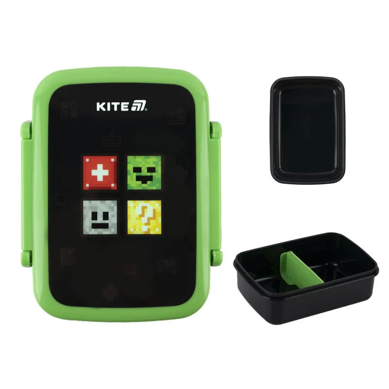 Snackbox z przegródkami 420 ml Pixel Craft Kite - Image 9