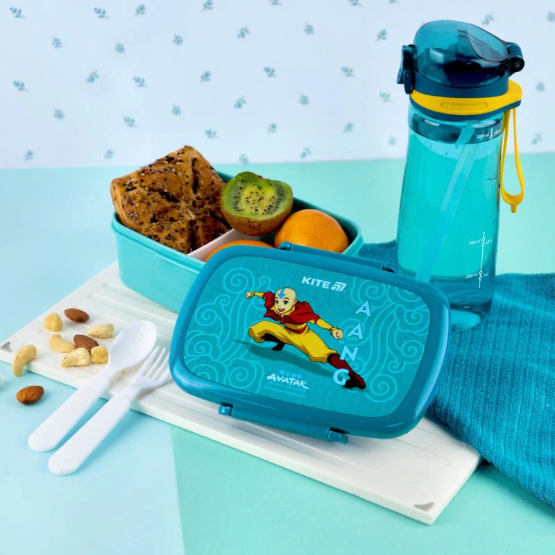 Lunchbox Śniadaniówka ze Sztućcami 750 ml Avatar Kite - Image 4