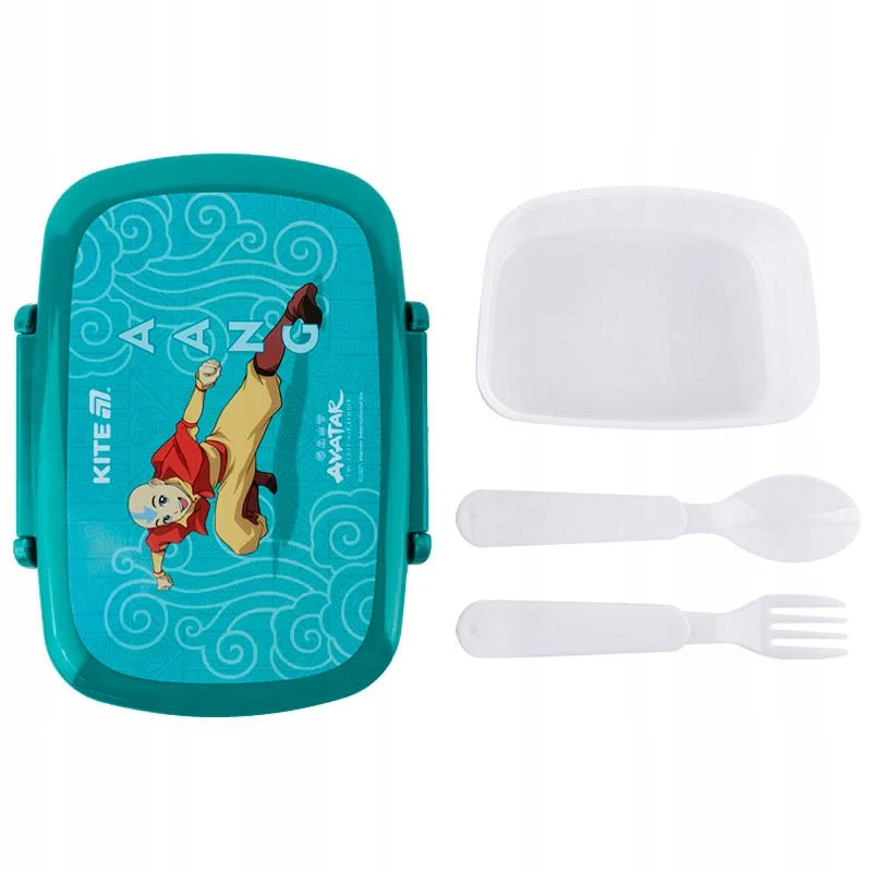 Lunchbox Śniadaniówka ze Sztućcami 750 ml Avatar Kite - Image 6