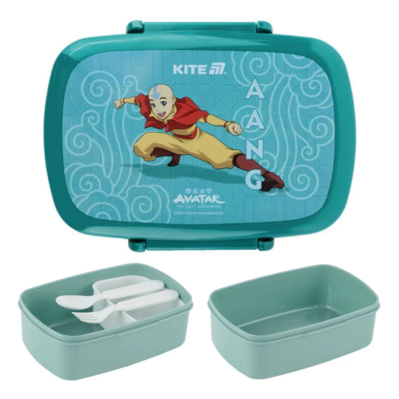 Lunchbox Śniadaniówka ze Sztućcami 750 ml Avatar Kite - Image 9