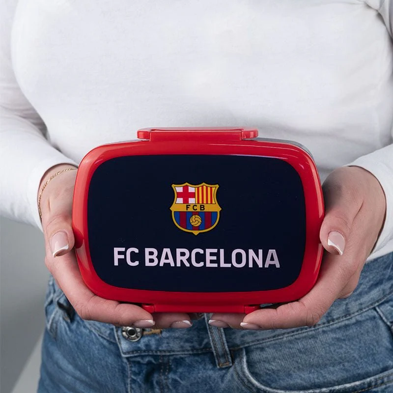 Lunchbox Śniadaniówka ze Sztućcami 750 ml FC Barcelona Kite - Image 7