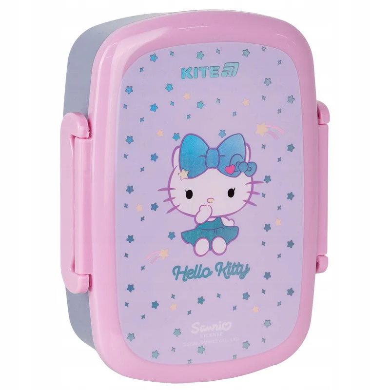 Lunchbox Śniadaniówka ze Sztućcami 750 ml Hello Kitty