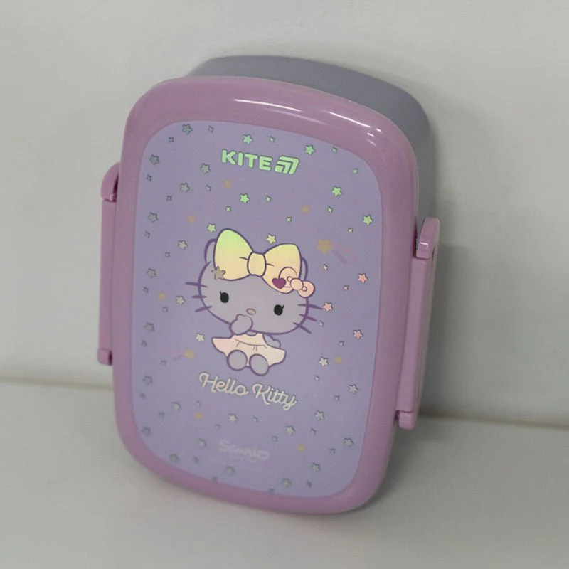 Lunchbox Śniadaniówka ze Sztućcami 750 ml Hello Kitty - Image 8