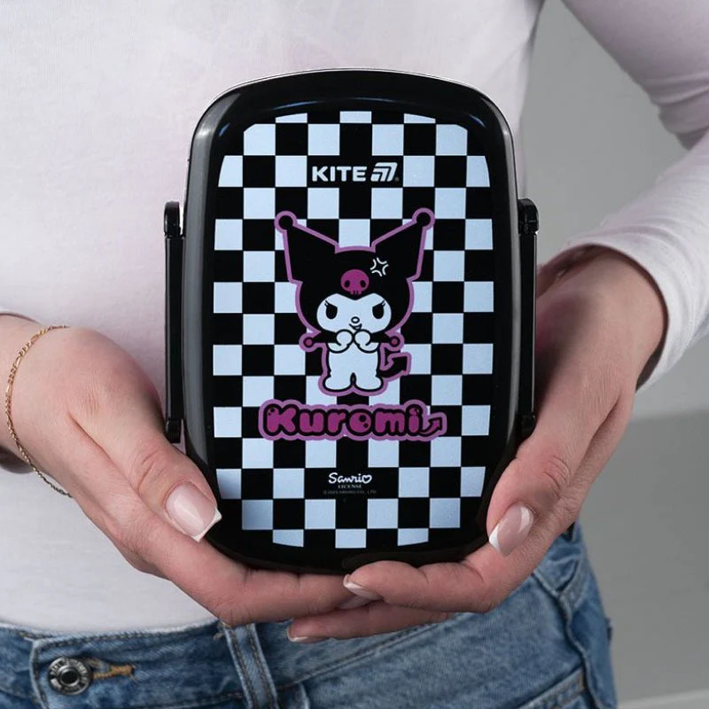 Lunchbox Śniadaniówka ze Sztućcami 750 ml Kuromi Kite - Image 6