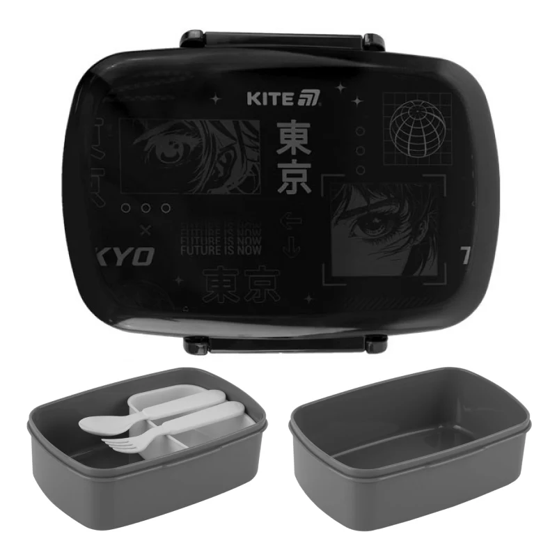 Lunchbox Śniadaniówka ze Sztućcami 750 ml Tokyo Kite - Image 3