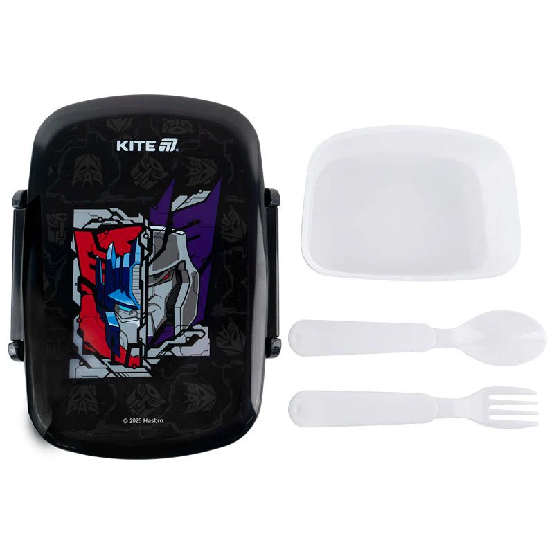 Lunchbox Śniadaniówka ze Sztućcami 750 ml Transformers Kite - Image 3
