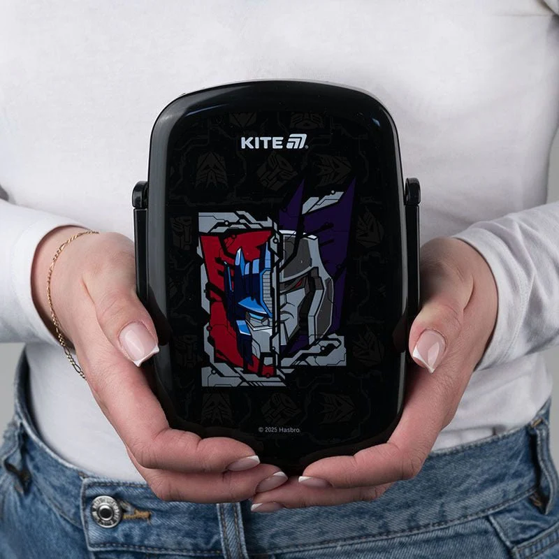 Lunchbox Śniadaniówka ze Sztućcami 750 ml Transformers Kite - Image 6