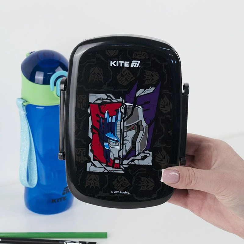 Lunchbox Śniadaniówka ze Sztućcami 750 ml Transformers Kite - Image 7