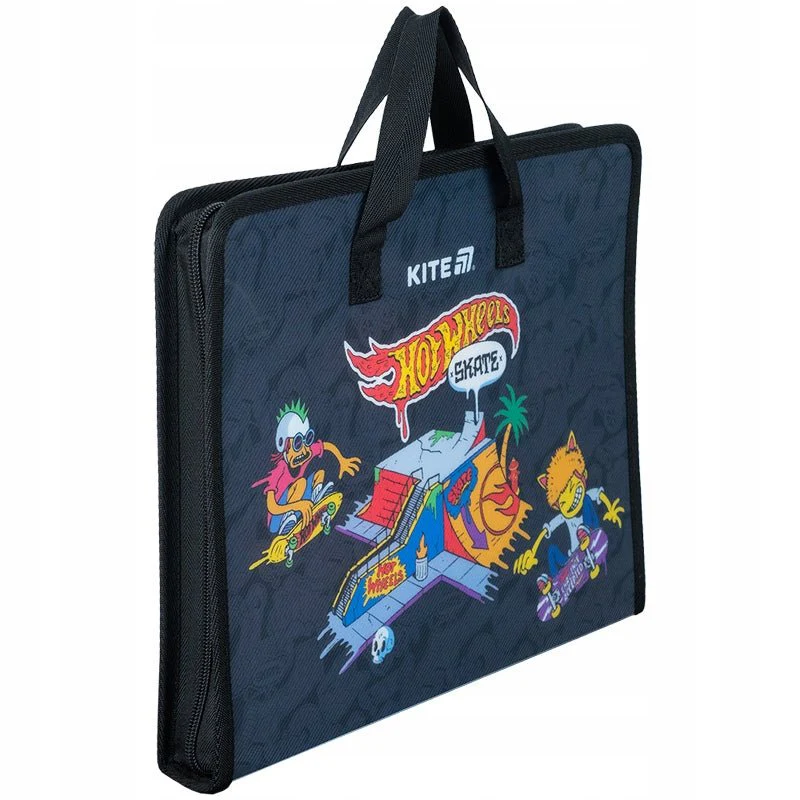 Teczka szkolna z rączką gruba A4 XL Hot Wheels - Image 7