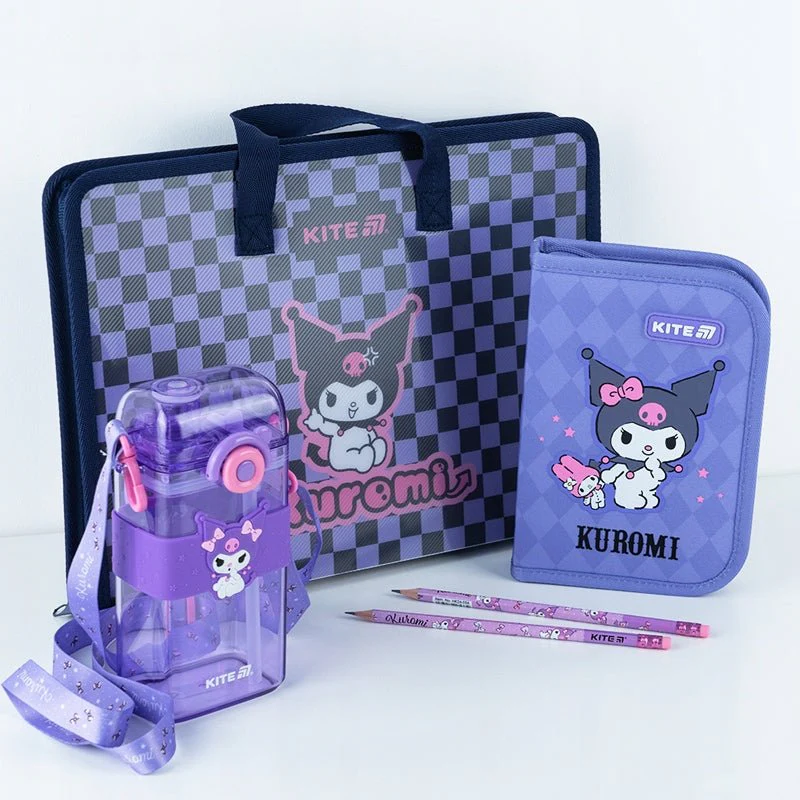Teczka szkolna z rączką gruba A4 XL Kuromi - Image 4