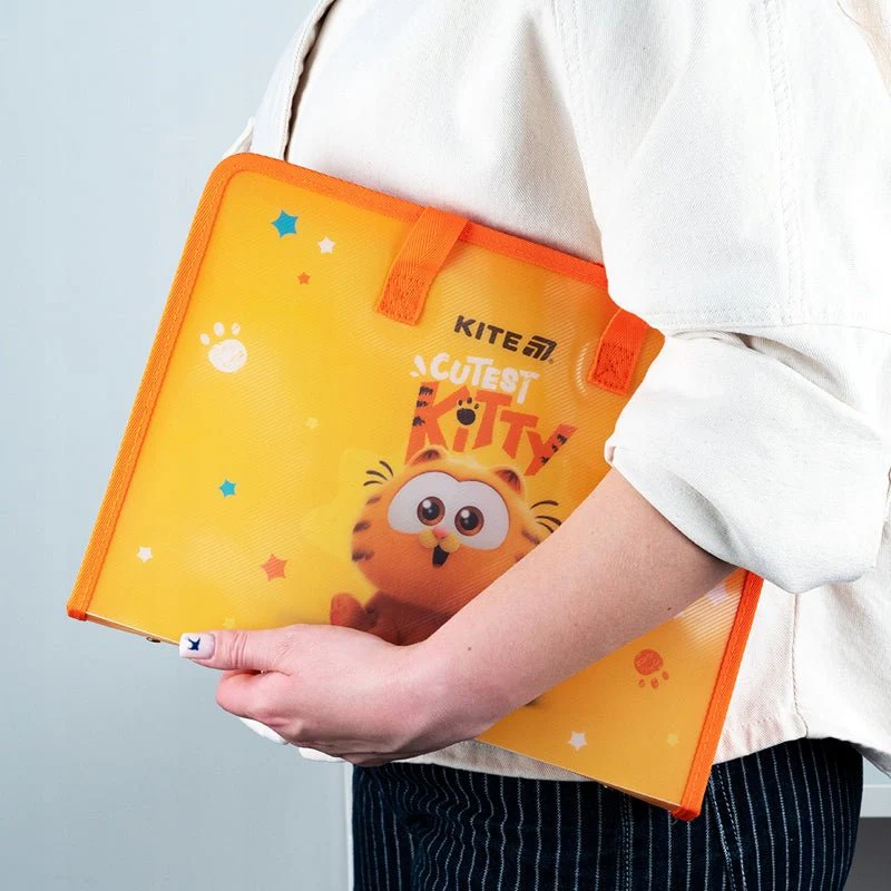 Teczka szkolna z rączką gruba A4 XL Garfield - Image 3