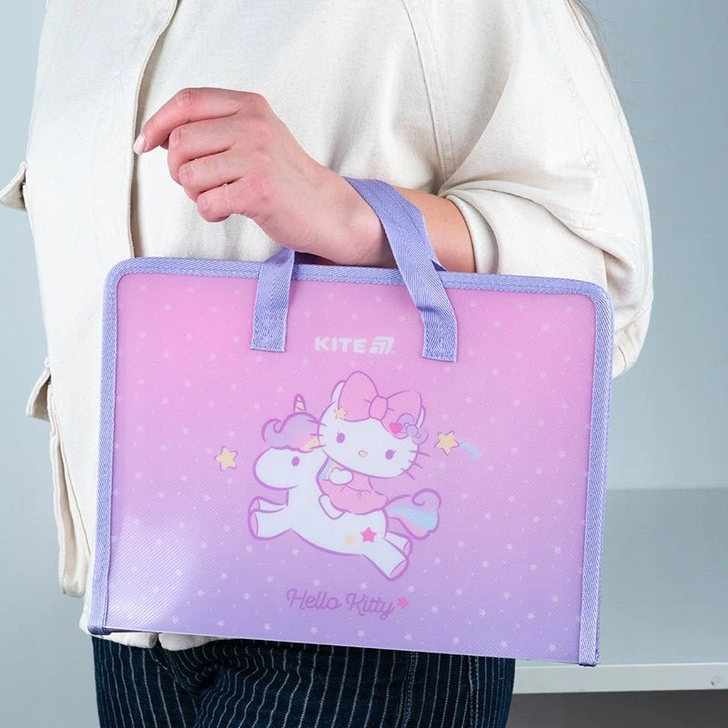 Teczka szkolna z rączką gruba A4 XL Hello Kitty - Image 3
