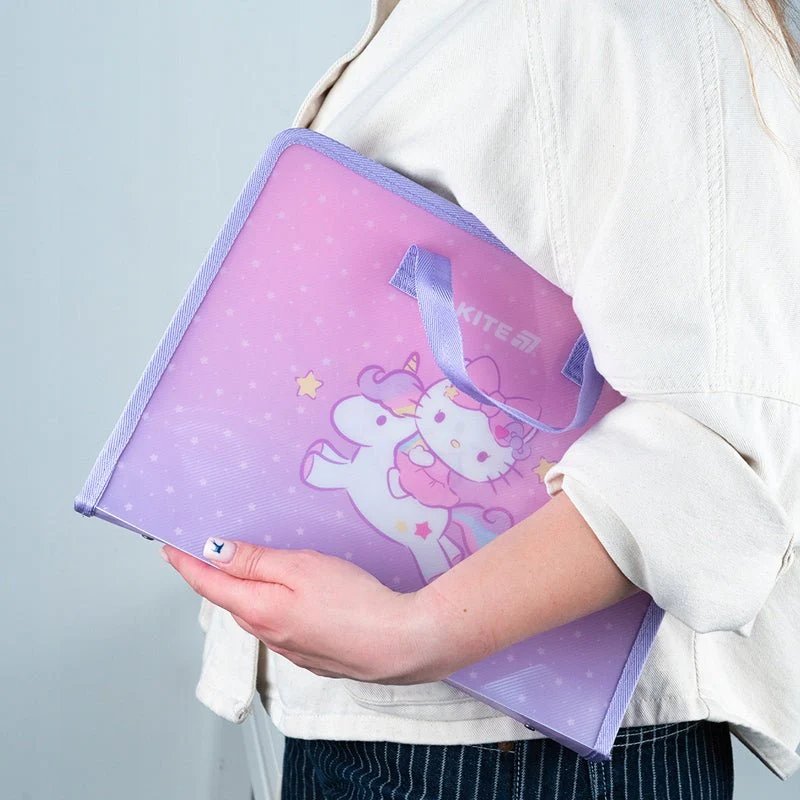Teczka szkolna z rączką gruba A4 XL Hello Kitty - Image 4