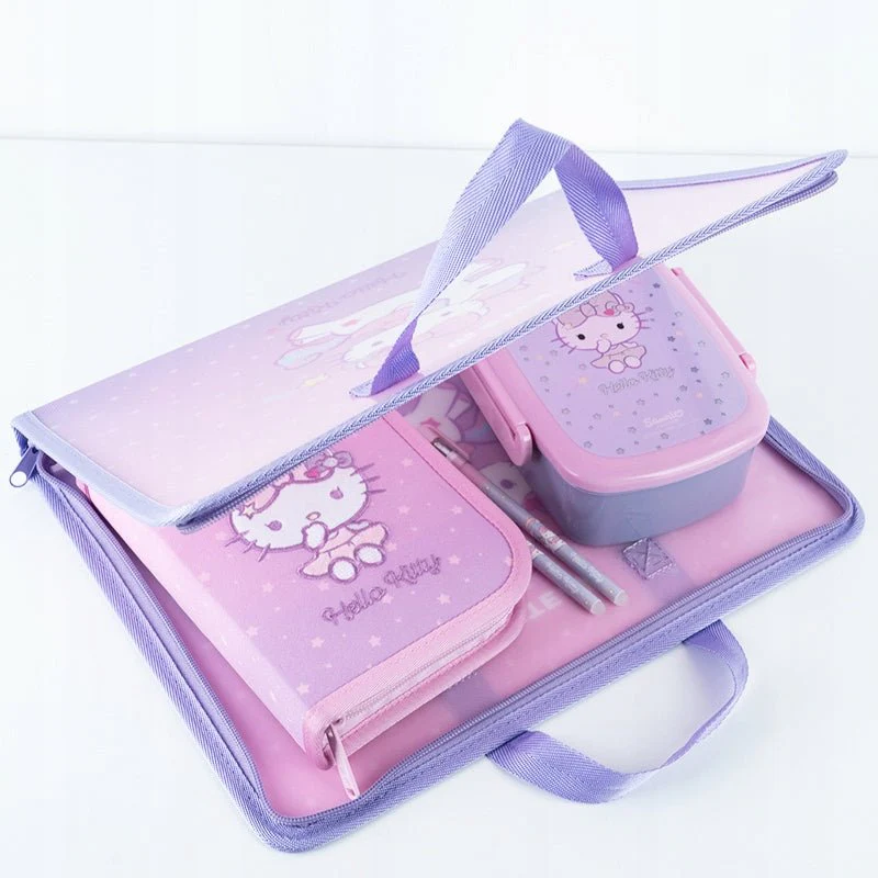 Teczka szkolna z rączką gruba A4 XL Hello Kitty - Image 5