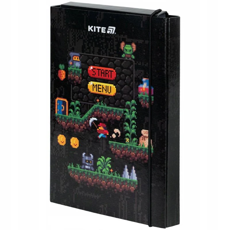 Teczka na notes z gumką B5 Pixel Game - Image 3
