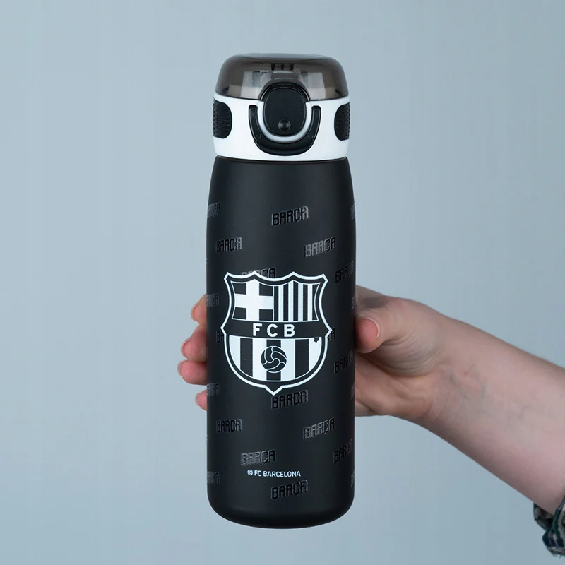 Termos dla chłopców FC Barcelona 600 ml ze słomką Kite - Image 2