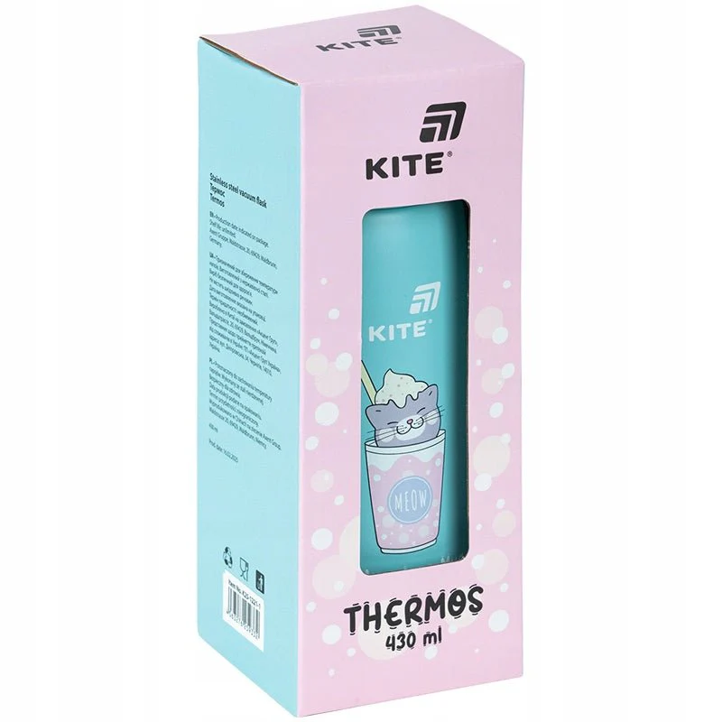 Termos szkolny dziecięcy Kite Hug in mug 430 ml z ustnikiem i filtrem - Image 6