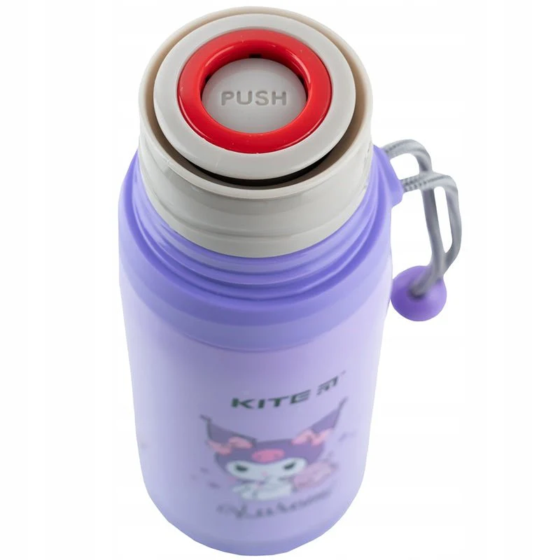 Termos dla dziewczynki z kubkiem metalowy Kuromi 350 ml - Image 4