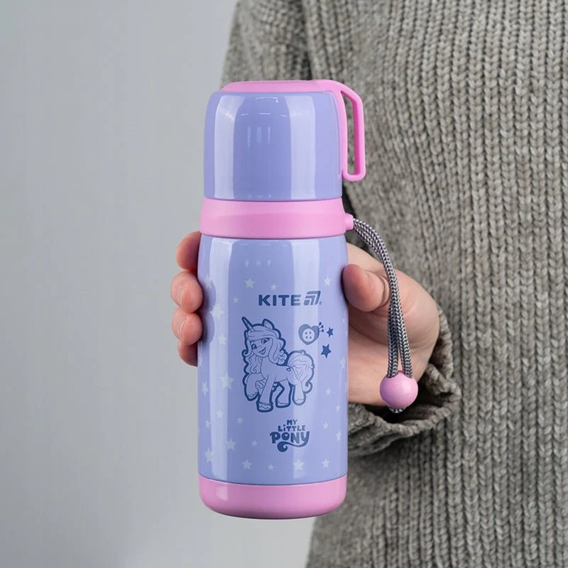 Termos z kubkiem dla dziewczynek My Little Pony 350 ml Kite - Image 2